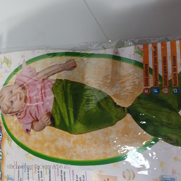 Sz0-9 months Lil mermaid  costume - Picture 4 of 4